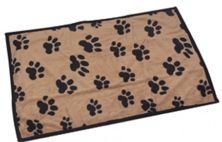 Flamingo Plaid Fleece Dog Blanket - 100X700